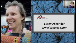 Textiles amp Tea Episode 159 Becky Ashenden [upl. by Gnort]