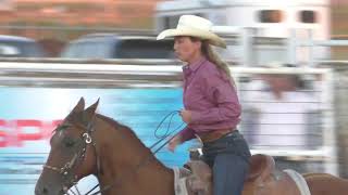 Breakaway Roping  2019 Dumas Cowboy Classic Rodeo Saturday [upl. by Hanala]