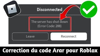 Comment corriger le code derreur 288 sur Roblox 2024  Correction du code derreur Roblox 288 [upl. by Bald748]