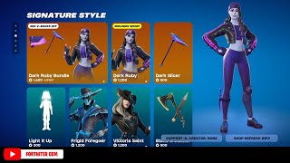 Fortnite Item Shop 3 November 2024 Dark Ruby Bundle [upl. by Oicul]