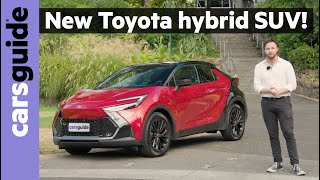 Toyota CHR Hybrid 2024 review Nextgen small SUV arrives to take on new Hyundai Kona Hybrid [upl. by Omoj]