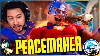 MORTAL KOMBAT 1  OFFICIAL PEACEMAKER GAMEPLAY TRAILER Reaction  MK 1 [upl. by Heer]