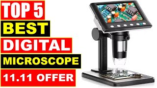 2024 Updated BEST Digital Microscope Review 5 Best Digital Microscope AliExpress 1111 OFFER [upl. by Iong]