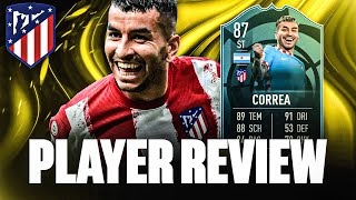 FIFA 22 DIESER POTM IST ÜBERRAGEND CORREA POTM PLAYER REVIEW [upl. by Dadivitan]