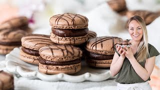 How to Make Chocolate Macarons [upl. by Suh]