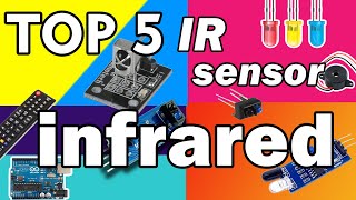 TOP 5 Infrared sensor Arduino  TOP 5 IR sensor Electronic Arduino Projects [upl. by Nolahp]