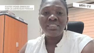 DDHTVOpération denrôlement sur la liste électorale 20242025 en langue Baoulé [upl. by Willie592]