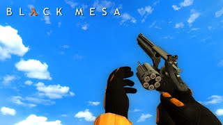 Black Mesa  All Weapons Showcase [upl. by Nekcerb]