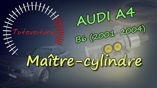 Changer son maître cylindre  AUDI A4 B6 [upl. by Nyrat875]