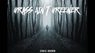 Chris Brown  Grass Aint Greener Lyrics Video [upl. by Acimat]