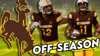 SEASON 1 RECAPOFFSEASON  Wyoming CFB 25 Dynasty Ep9 [upl. by Asiaj393]