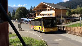 Postbus Hupe Grindelwald Schweiz [upl. by Llehctim872]