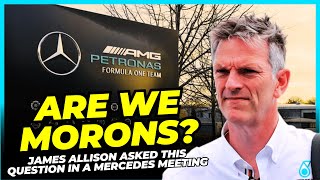 TOTO WOLFF TALKS ABOUT THE TOUGH MEETING JAMES ALLISON HAD WITH THE TEAM  FORMULA 1 [upl. by Lamori]