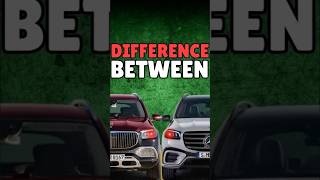 Difference between GLS and Maybach GLS🔥 shortsviral shortsfeed cars [upl. by Warfore158]