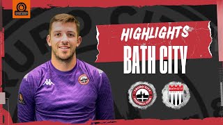 Bath City vs Truro City  Vanarama National League South  Highlights [upl. by Mullins425]