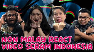 OB REACTION Edisi Non Malay React Video Seram Indonesia [upl. by Birdie422]