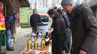 Waldgang mit der Bürgergemeinde  BirsstadtTV Arlesheim [upl. by Melac359]