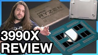 AMD Threadripper 3990X CPU Review  Code Compile Render amp Compression [upl. by Giustino515]