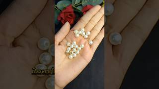 Diy pearl Hairband 😍✨😍 hairband diyaccessories diy shorts [upl. by Killy170]