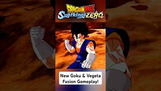 Goku and Vegeta Fusion Goten and Trunks Fusion sparkingzero shorts vegeto gotenks dbz [upl. by Eednyl]