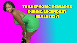 LEGENDARY REALNESS PARIS HURLS TRANSPHOBIC REAMARKS DURING BATTLE I THE DREAM WEST SHOW [upl. by Oilegor]