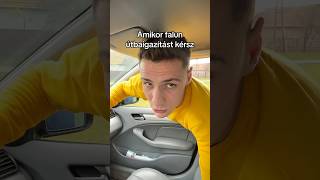 Akkor most merre 👀 funny vicces humor youtubeshorts [upl. by Refiffej263]