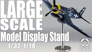 Display Stand for your 132118 Model Aircraft [upl. by Arracahs]