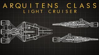 Star Wars Arquitens Class Light Cruiser  Ship Breakdown [upl. by Clausen]