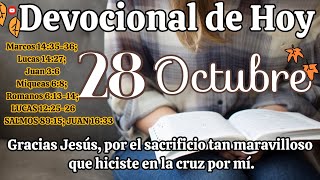 Devocional de hoy 28  Devocionales cristianos  Devocionales diarios  Devocional [upl. by Nitsuj]