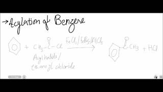 AcylationAlkylation of Benzene [upl. by Renwick]