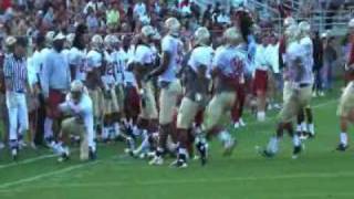 Florida State Football Spring Game Highlights [upl. by Joell]