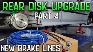 Replacing Rusty Civic Brake Lines Great Upgrade [upl. by Shriver]