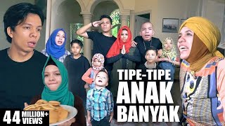 TIPETIPE ANAK BANYAK 11 BERSAUDARA GEN HALILINTAR [upl. by Garrard663]