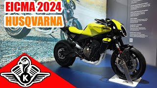 Husqvarna en EICMA 2024  Todas las motos [upl. by Noraa]