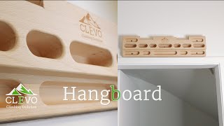 CLEVO Hangboard training for climbing [upl. by Palla]