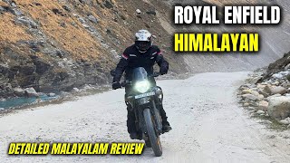 New Royal Enfield Himalayan detailed Review Malayalam  Royal Enfield Himalayan [upl. by Natanhoj]