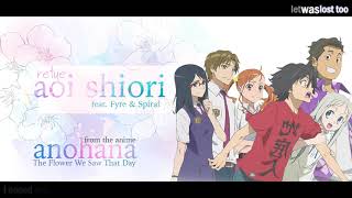 quotAoi Shioriquot English Cover  Anohana OP feat Fyre amp Spiral [upl. by Alphard74]