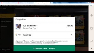 SOLUCIONES GOOGLE PLAYTELCEL PARA FREE FIRE [upl. by Kristofor]