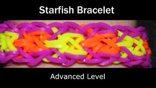 Rainbow Loom® Starfish Bracelet [upl. by Maggio]