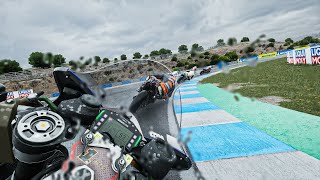 MotoGP 24  Circuito de Jerez – Ángel Nieto  Realistic POV Rainy Race Gameplay 2024 V17 [upl. by Alebasi]