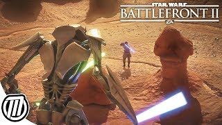 GENERAL GRIEVOUS GAMEPLAY  Star Wars Battlefront 2 Live Stream [upl. by Damara]