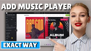 How to Add Music Player with Elementor WordPress 2024 [upl. by Rudy842]