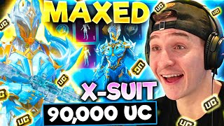 FULLY MAXED NEW GLACIER XSUIT 92000 UC [upl. by Haisej]