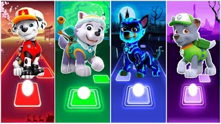 PAW Patrol The Mighty Movie ☄️ Marshall 🌟 Coral 🌟 Liberty 🌟 Chase 🌟 Skye ☄️ Tiles Hop EDM Rush [upl. by Annol]