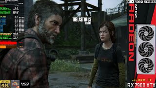 The Last Of Us Part 1 Patch v110 FSR 4K  RX 7900 XTX  R9 7900X 3D [upl. by Acalia]