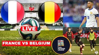 France vs Belgium Live Stream Nations League Football Match Score Commentary Highlights Bleus Direct [upl. by Cirdek]