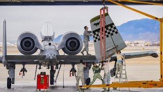 Rebuilding Feared US A10 Warthog Aircraft Part By Part [upl. by Ainavi]