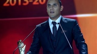 Keylor Navas mejor portero de la Liga BBVA 20132014 [upl. by Ahsenrad783]