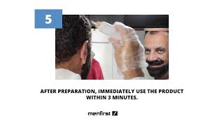 How to use Menfirst Reactiv SemiPermanent Hair Dye Kit for Men that lasts for 4 weeks or more [upl. by Naarah]