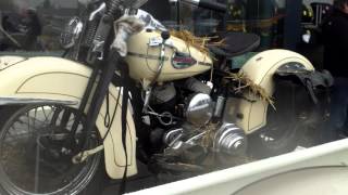 Motorcycle swap meet  motorbeurs Moto Retro Wieze 2016  Belgium [upl. by Eelyme251]